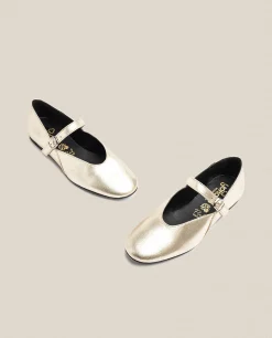Mujer Yokono Bailarinas|Zapatos|Bailarina ARI-001 Dorado