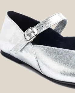 Mujer Yokono Bailarinas|Zapatos|Bailarina ARI-001 Plata