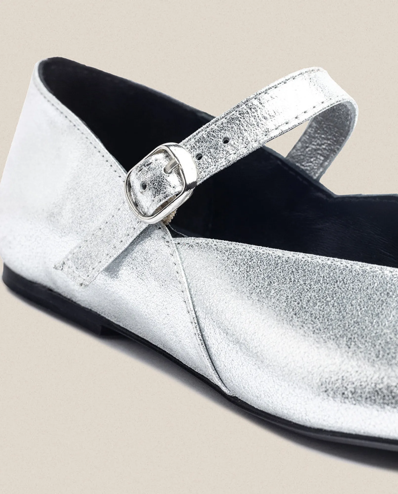Mujer Yokono Bailarinas|Zapatos|Bailarina ARI-001 Plata