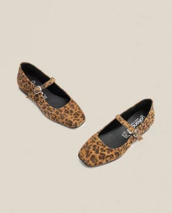 Mujer Yokono Bailarinas|Zapatos|Bailarina LENNA-001 Leopardo