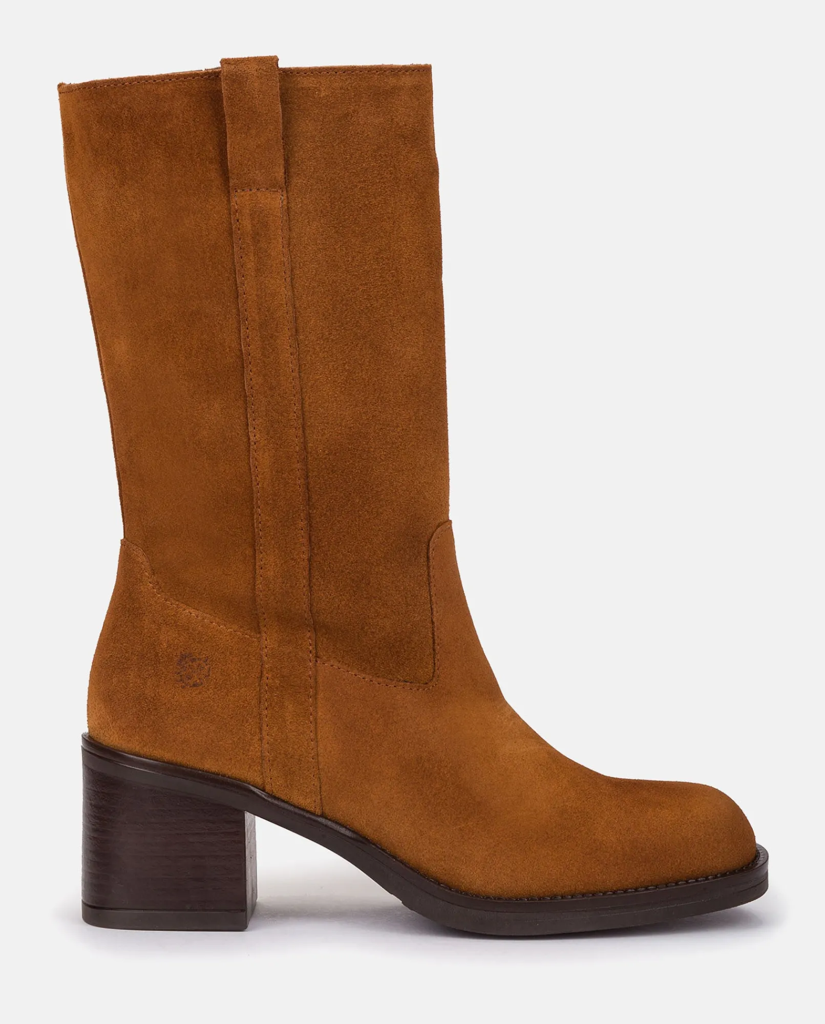 Mujer Yokono Botines|Botas|Bota De Tacón LANDAS-003 CUERO