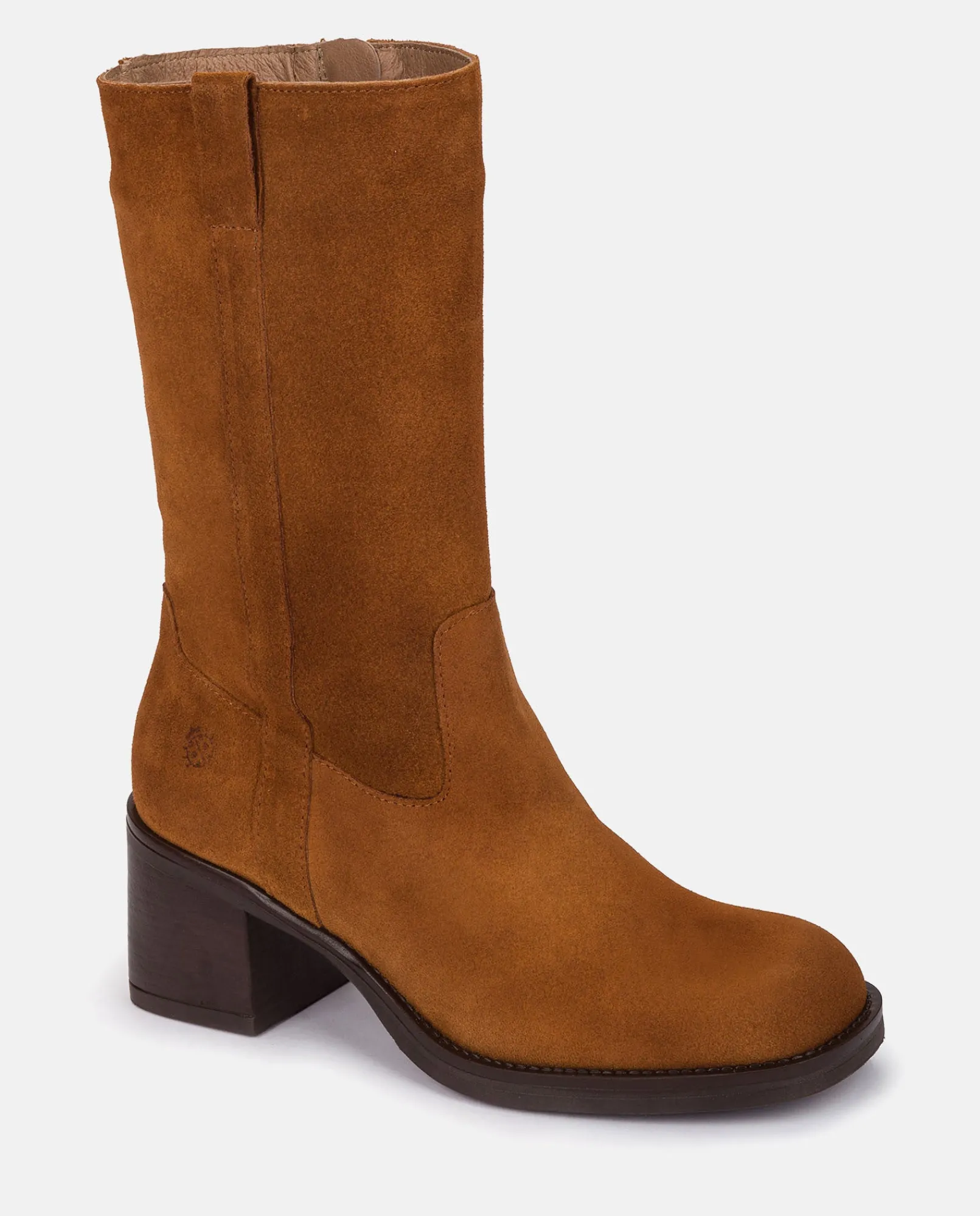 Mujer Yokono Botines|Botas|Bota De Tacón LANDAS-003 CUERO