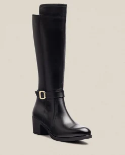 Mujer Yokono Botas|Bota De Tacón LILLE-015 Negro