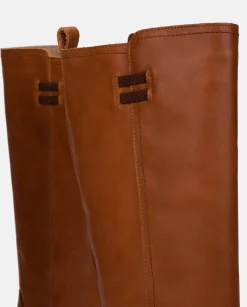 Mujer Yokono Botas|Bota Plana Atenas 031 Cuero