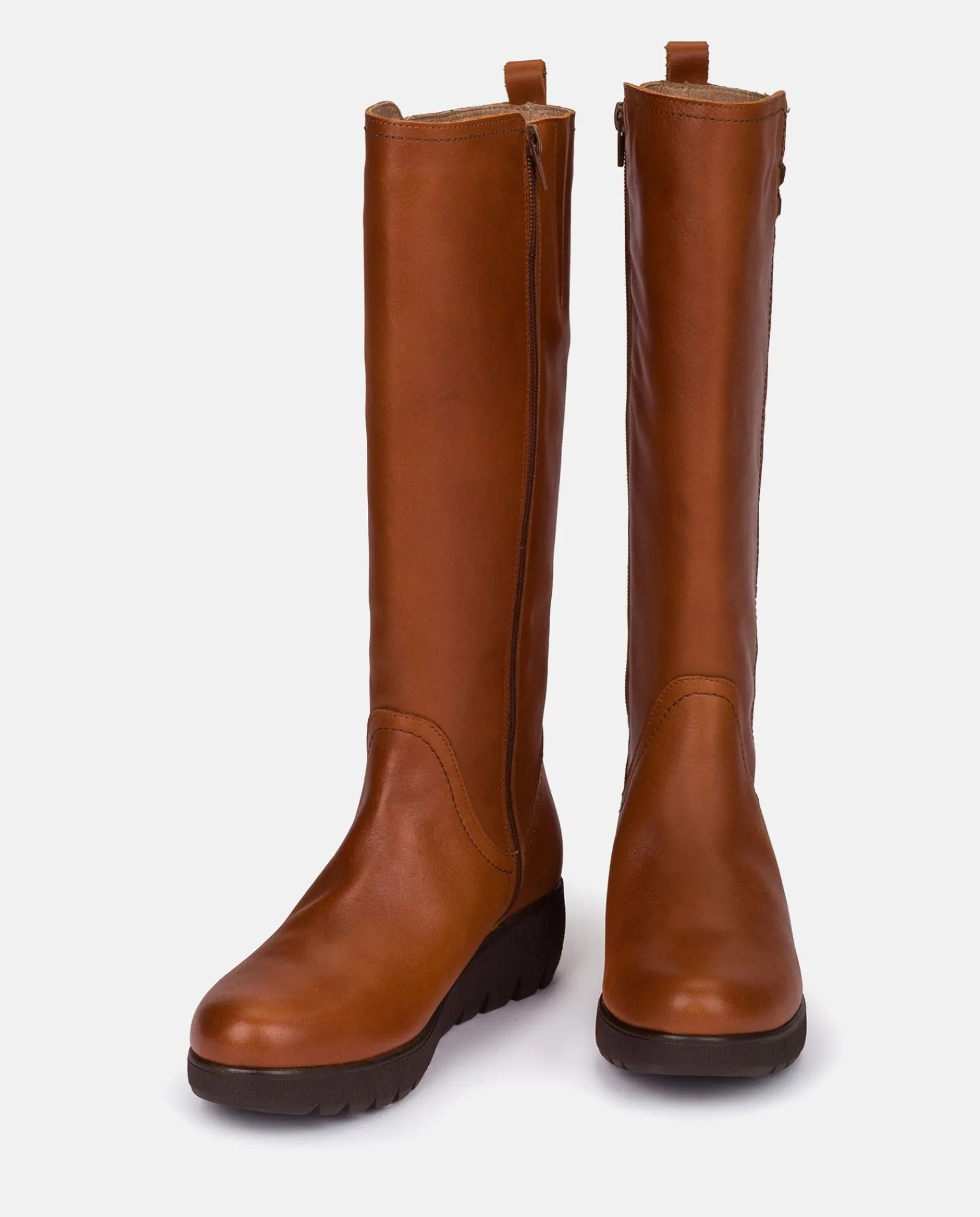 Mujer Yokono Botas|Bota Plana Atenas 031 Cuero