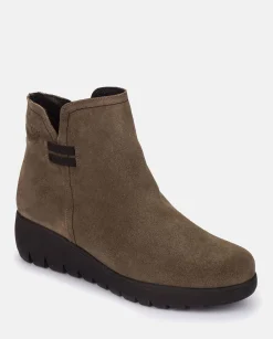 Mujer Yokono Botines|Botín De Cuña ATENAS-032 GRIS
