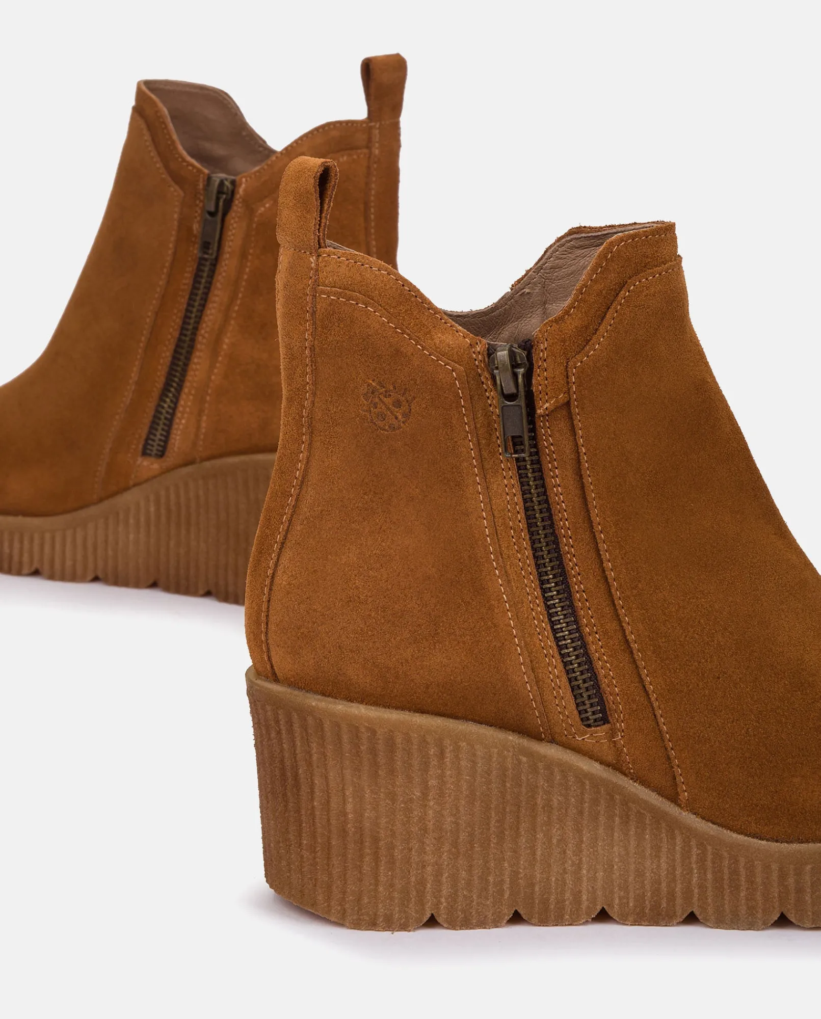 Mujer Yokono Botines|Botín De Cuña MADONA-002 CUERO