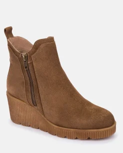 Mujer Yokono Botines|Botín De Cuña MADONA-002 MARRON