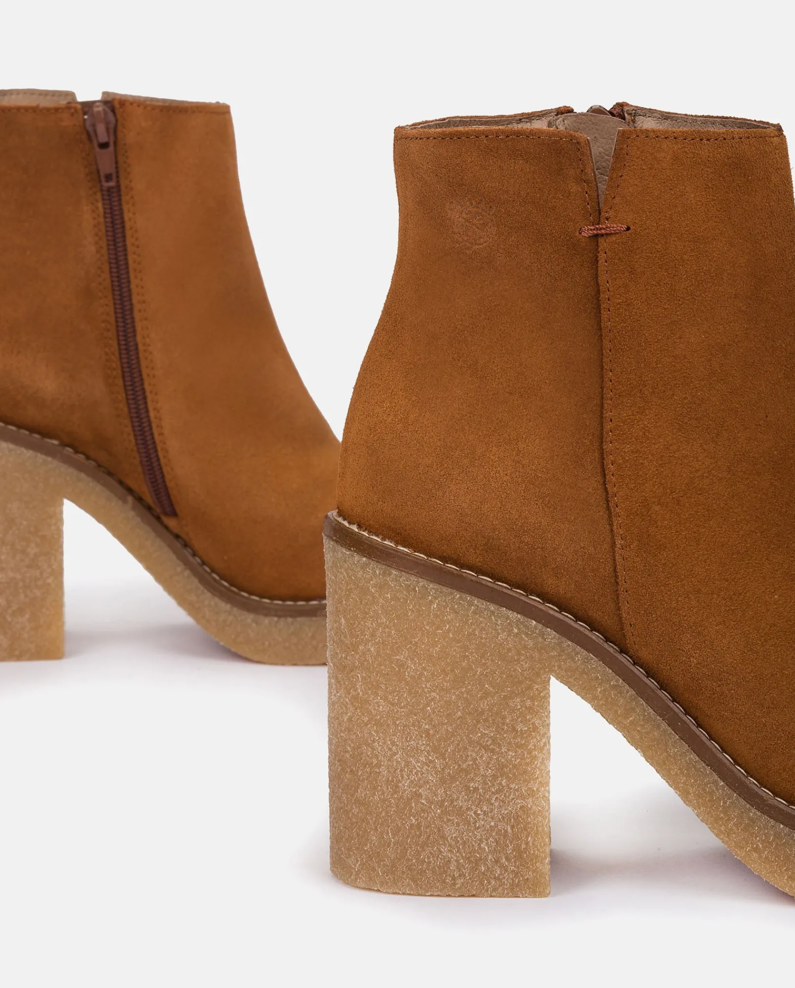 Mujer Yokono Botines|Botín De Tacón GELA-001 CUERO