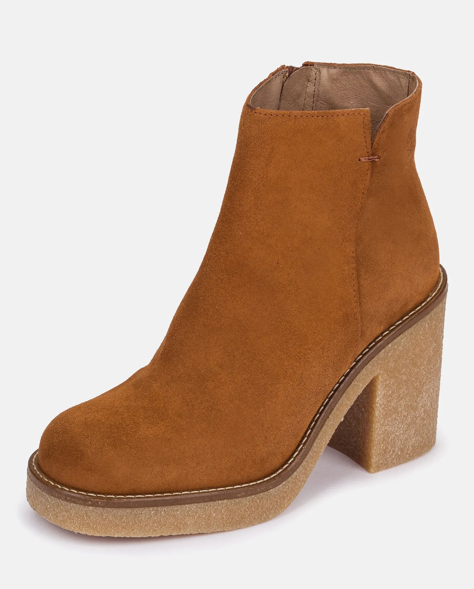 Mujer Yokono Botines|Botín De Tacón GELA-001 CUERO