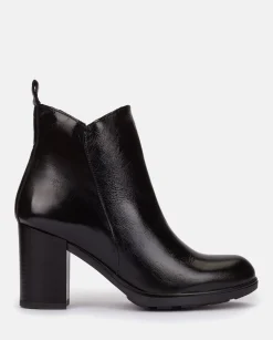 Mujer Yokono Botines|Botín De Tacón Kiel 002 Negro