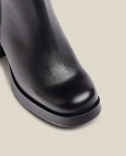 Mujer Yokono Botines|Botín De Tacón KOLIN-007 Negro