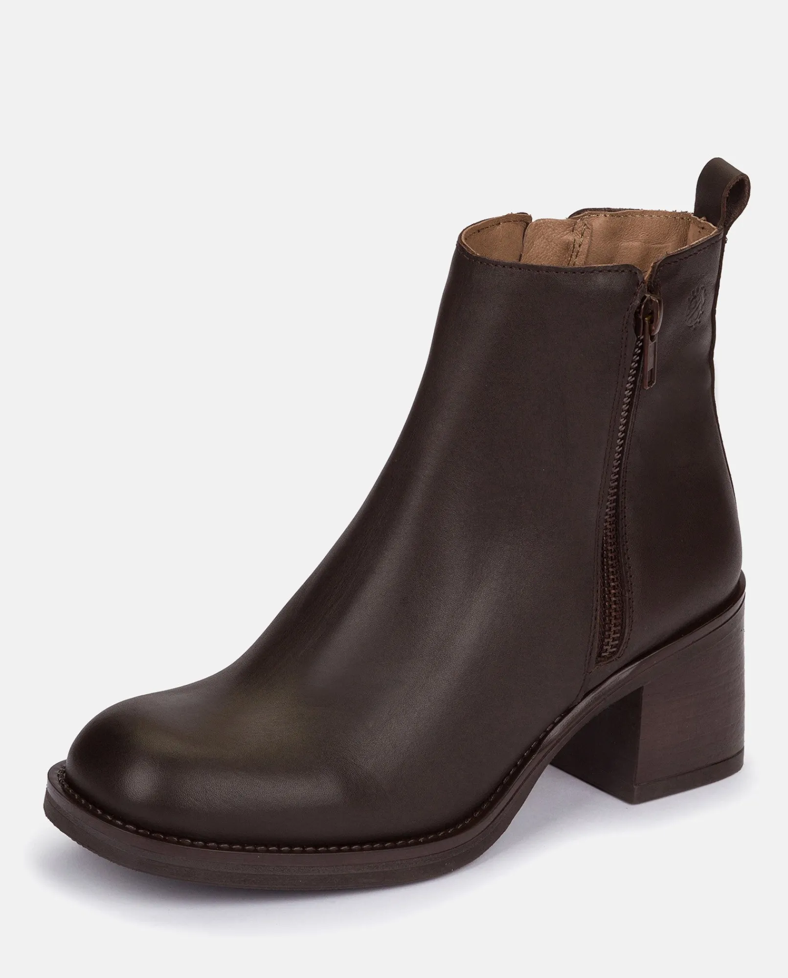 Mujer Yokono Botines|Botín De Tacón LANDAS-002 MARRON