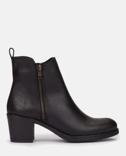 Mujer Yokono Botines|Botín De Tacón Lille 012 Negro
