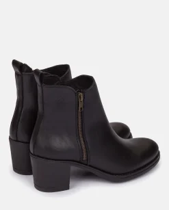 Mujer Yokono Botines|Botín De Tacón Lille 012 Negro
