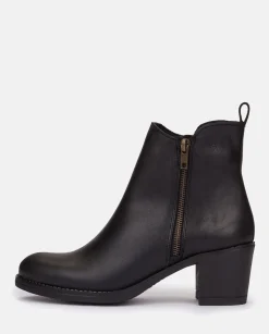 Mujer Yokono Botines|Botín De Tacón Lille 012 Negro