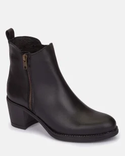 Mujer Yokono Botines|Botín De Tacón Lille 012 Negro