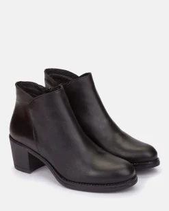 Mujer Yokono Botines|Botín De Tacón LILLE-006 NEGRO