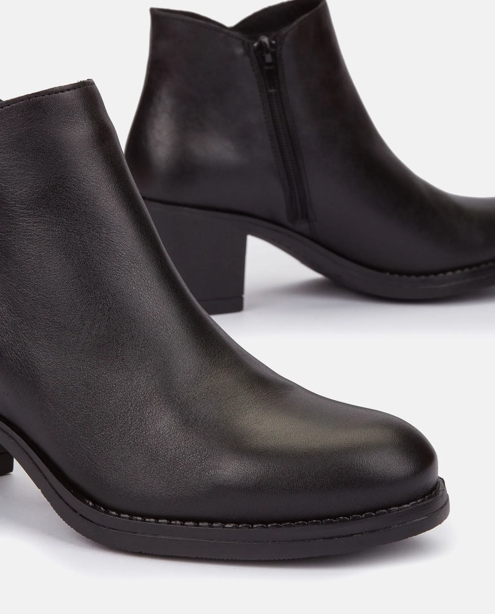 Mujer Yokono Botines|Botín De Tacón LILLE-006 NEGRO