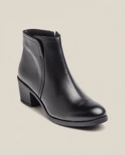 Mujer Yokono Botines|Botín De Tacón LILLE-016 Negro