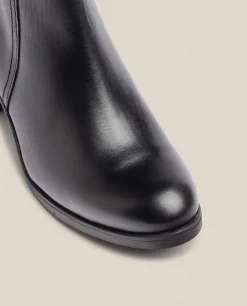 Mujer Yokono Botines|Botín De Tacón LILLE-016 Negro