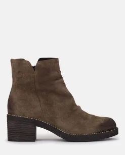 Mujer Yokono Botines|Botín De Tacón MESINA-003 GRIS