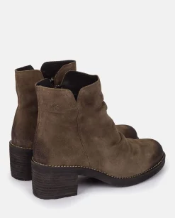 Mujer Yokono Botines|Botín De Tacón MESINA-003 GRIS