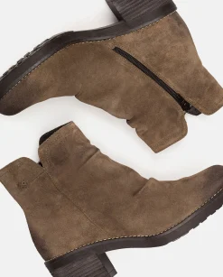 Mujer Yokono Botines|Botín De Tacón MESINA-003 GRIS