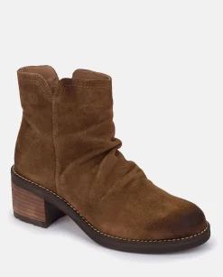 Mujer Yokono Botines|Botín De Tacón MESINA-003 MARRON