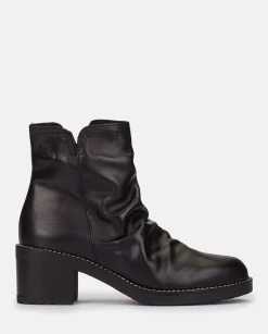 Mujer Yokono Botines|Botín De Tacón MESINA-003 NEGRO
