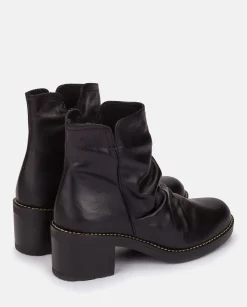 Mujer Yokono Botines|Botín De Tacón MESINA-003 NEGRO