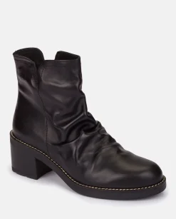 Mujer Yokono Botines|Botín De Tacón MESINA-003 NEGRO