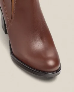 Mujer Yokono Botines|Botín De Tacón ORNE-002 Marrón