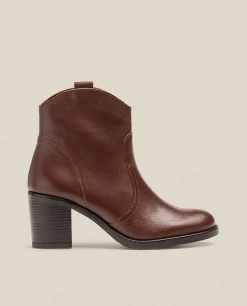 Mujer Yokono Botines|Botín De Tacón ORNE-003 Marrón
