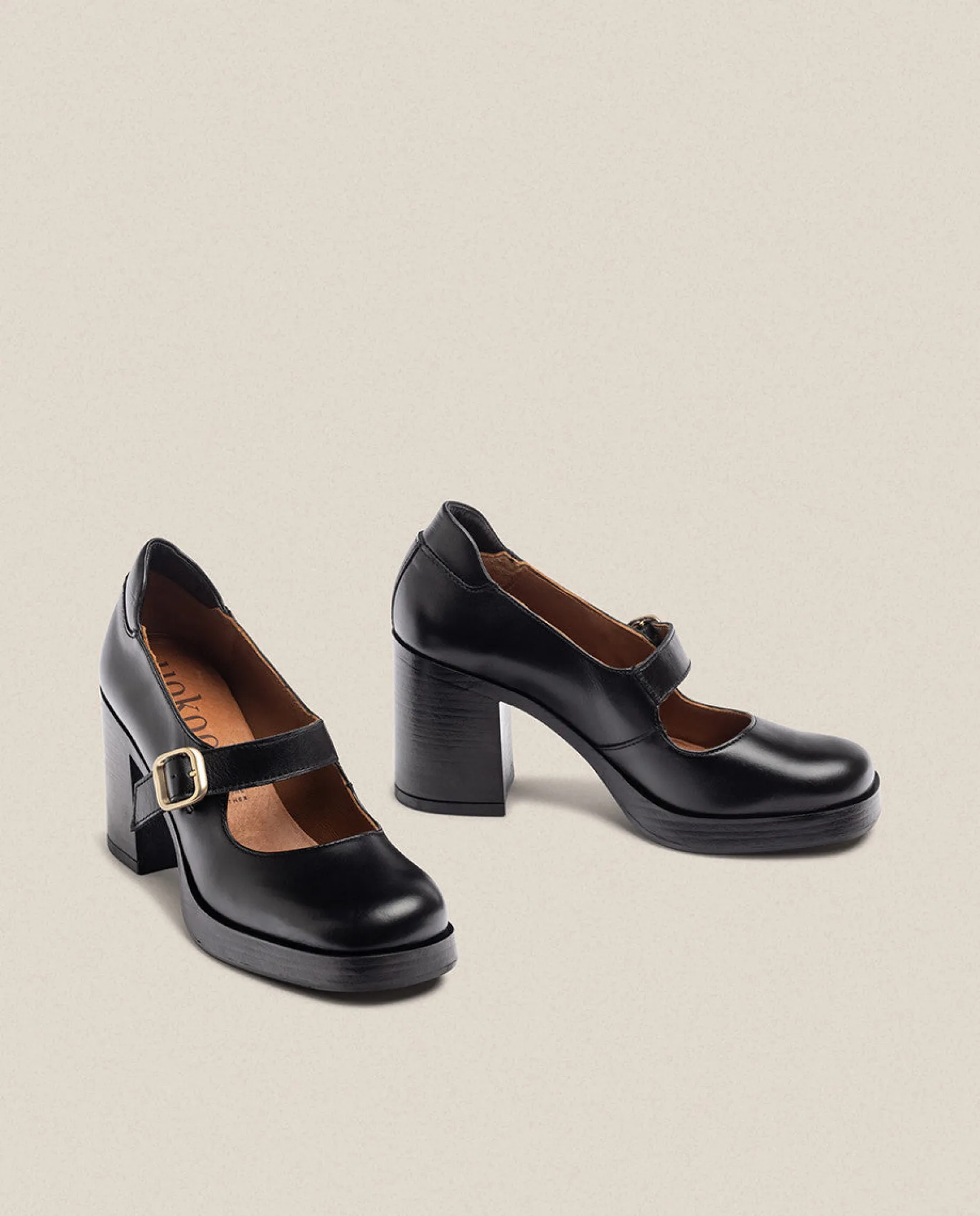 Mujer Yokono Botines|Botín De Tacón ORNE-002 Negro