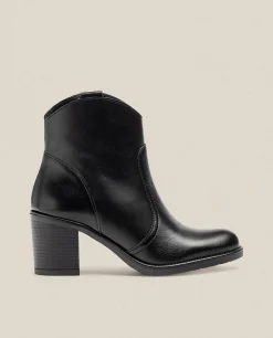 Mujer Yokono Botines|Botín De Tacón ORNE-003 Negro
