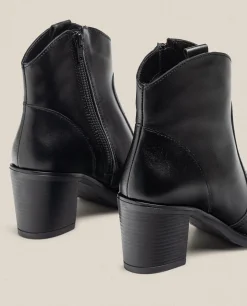 Mujer Yokono Botines|Botín De Tacón ORNE-003 Negro