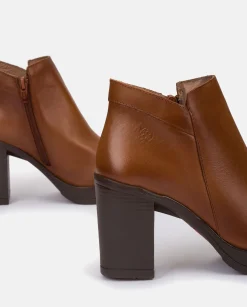 Mujer Yokono Botines|Botín De Tacón Pilsen 004 Cuero