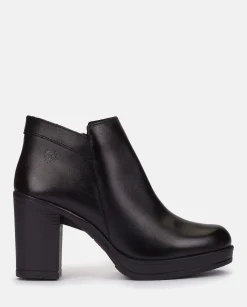 Mujer Yokono Botines|Botín De Tacón PILSEN-004 NEGRO