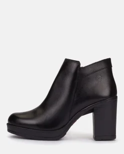 Mujer Yokono Botines|Botín De Tacón PILSEN-004 NEGRO