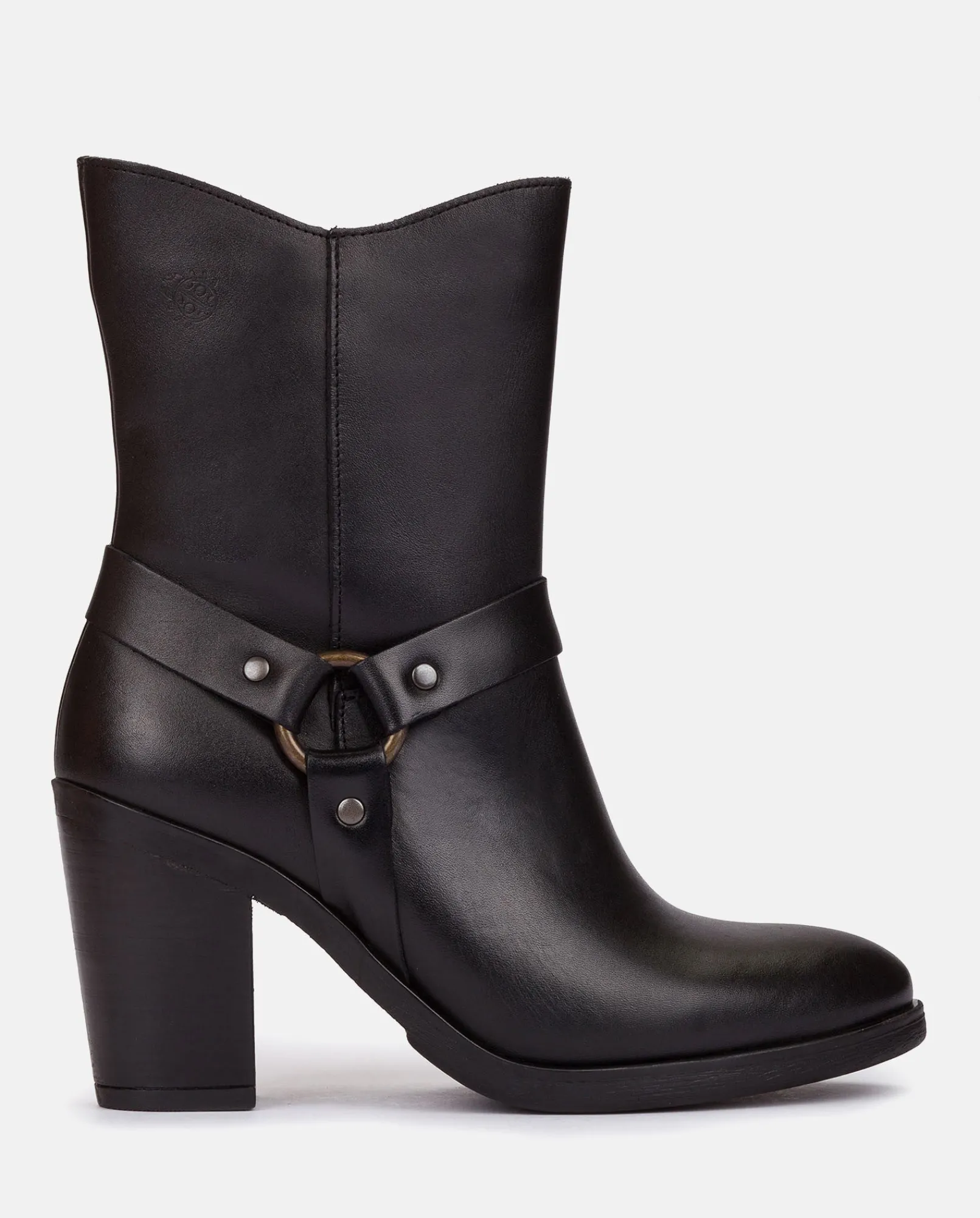 Mujer Yokono Botines|Botín De Tacón TOURS-008 NEGRO