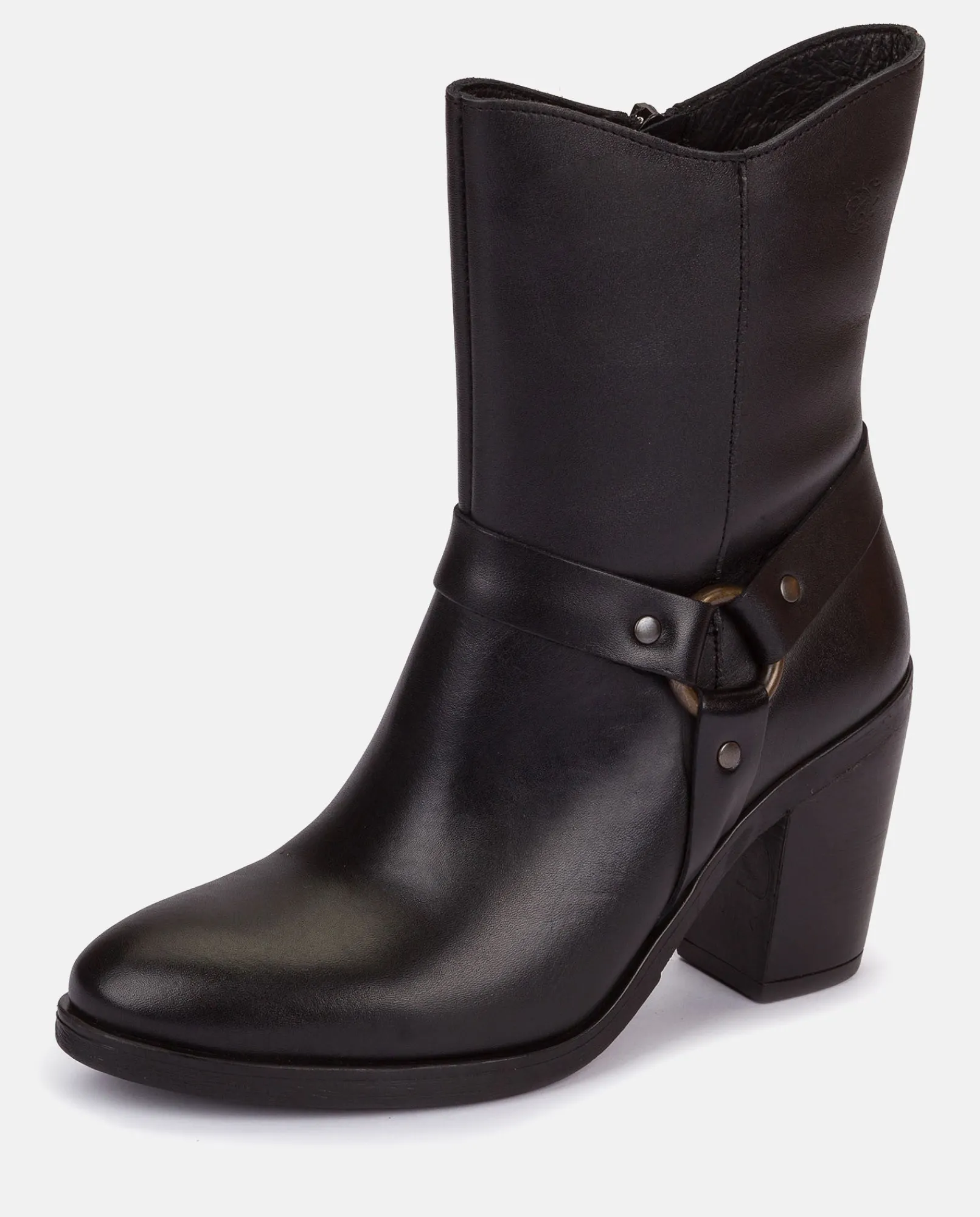 Mujer Yokono Botines|Botín De Tacón TOURS-008 NEGRO