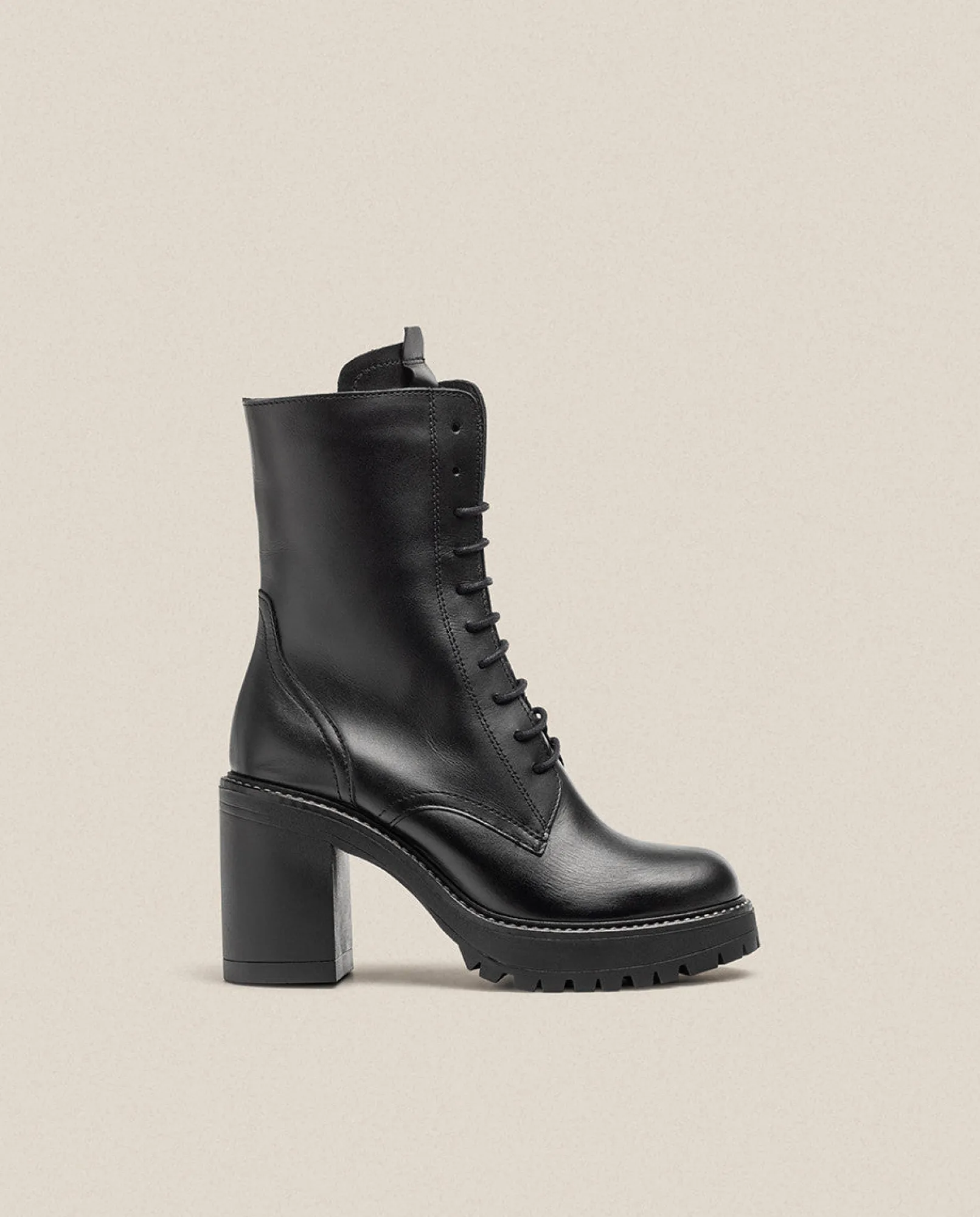 Mujer Yokono Botines|Botín De Tacón TUNA-006 Negro