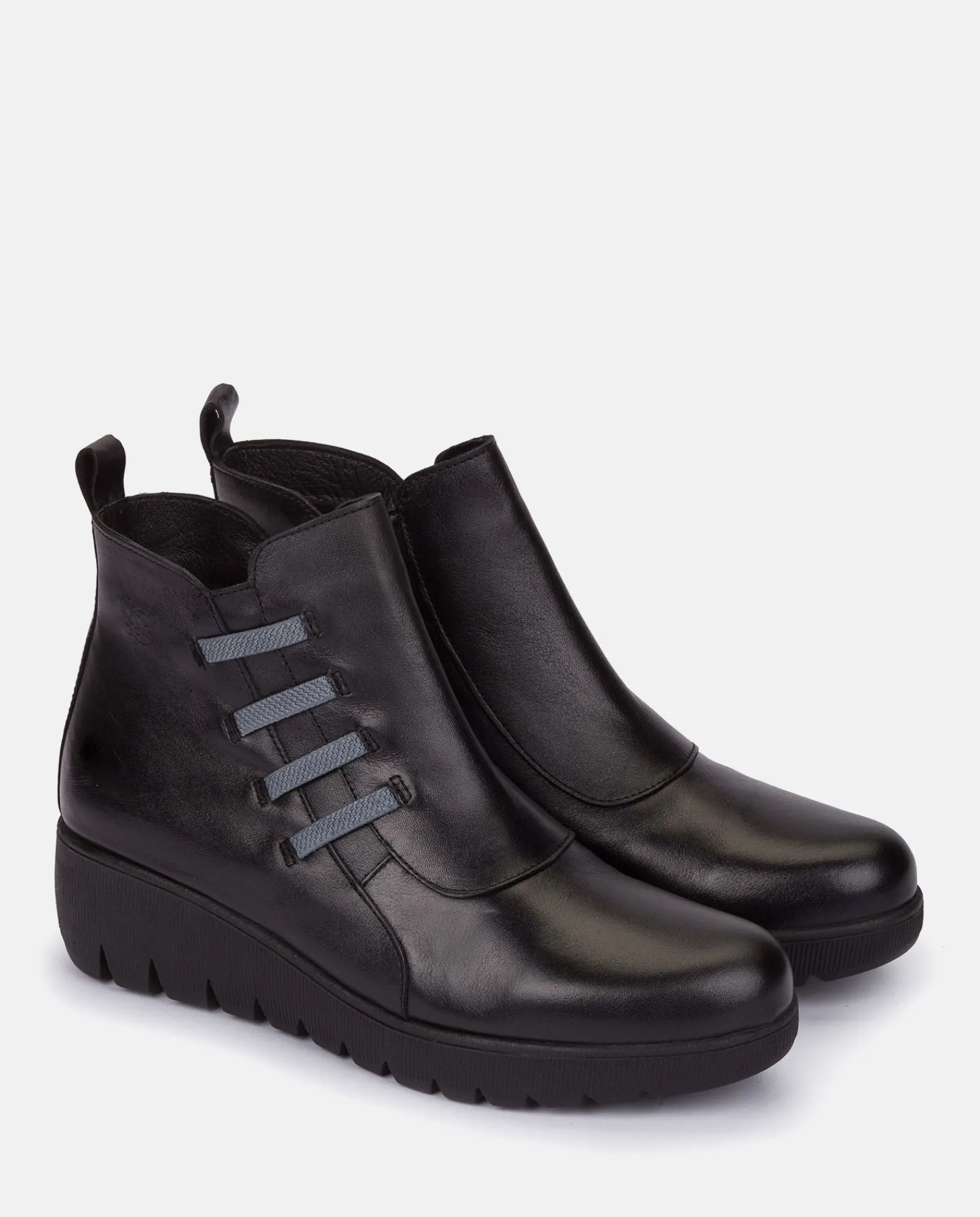 Mujer Yokono Botines|Botín Plano Atenas 033 Negro