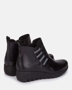 Mujer Yokono Botines|Botín Plano Atenas 033 Negro