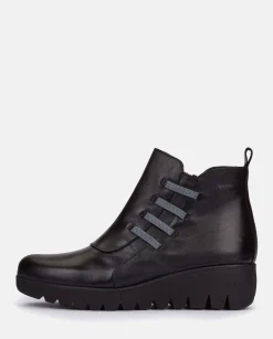 Mujer Yokono Botines|Botín Plano Atenas 033 Negro