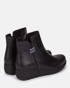 Mujer Yokono Botines|Botín Plano Atenas 032 Negro