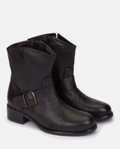 Mujer Yokono Botines|Botín Plano Cambra 001 Negro