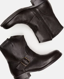 Mujer Yokono Botines|Botín Plano Cambra 001 Negro