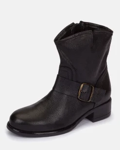 Mujer Yokono Botines|Botín Plano Cambra 001 Negro